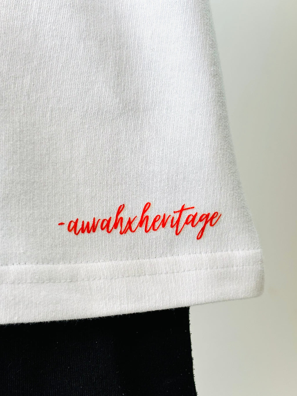 Can't Flirt Oversized Tee – White