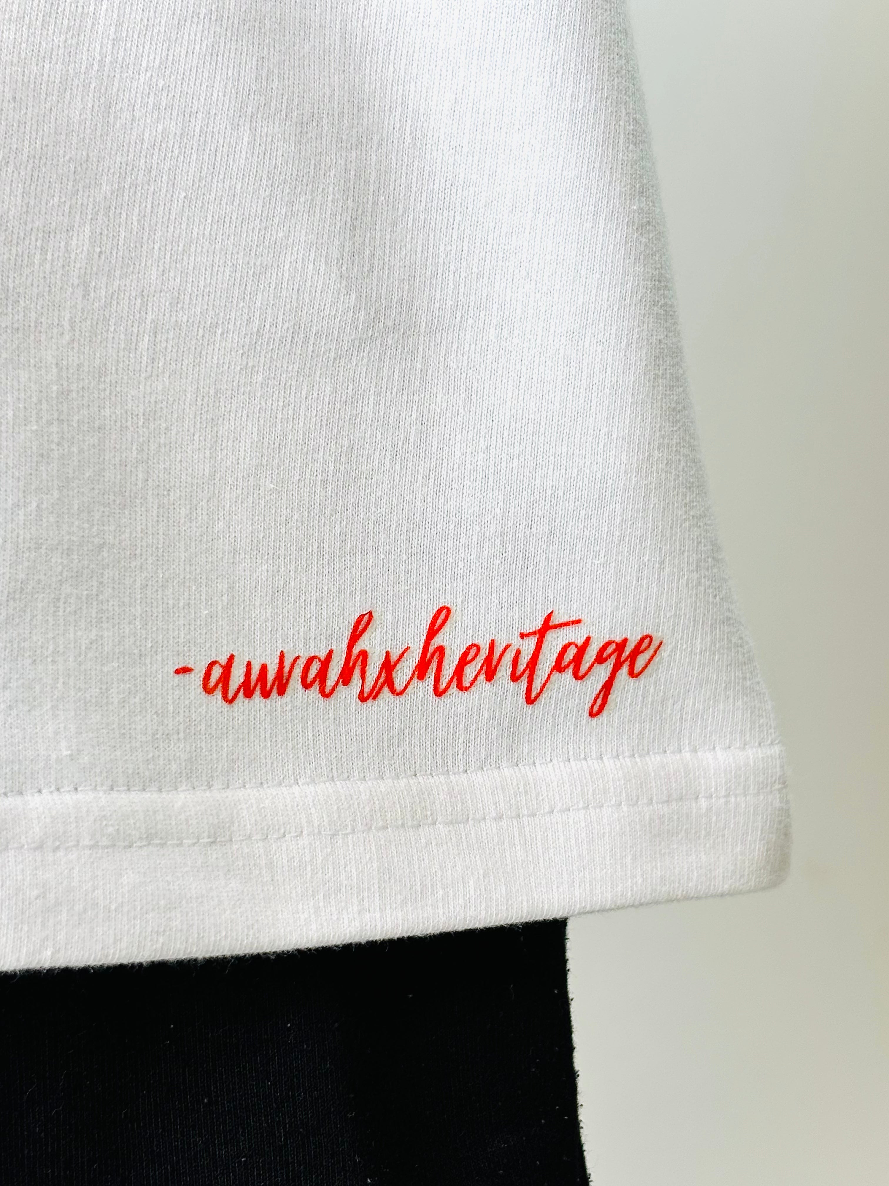 Can't Flirt Oversized Tee – White