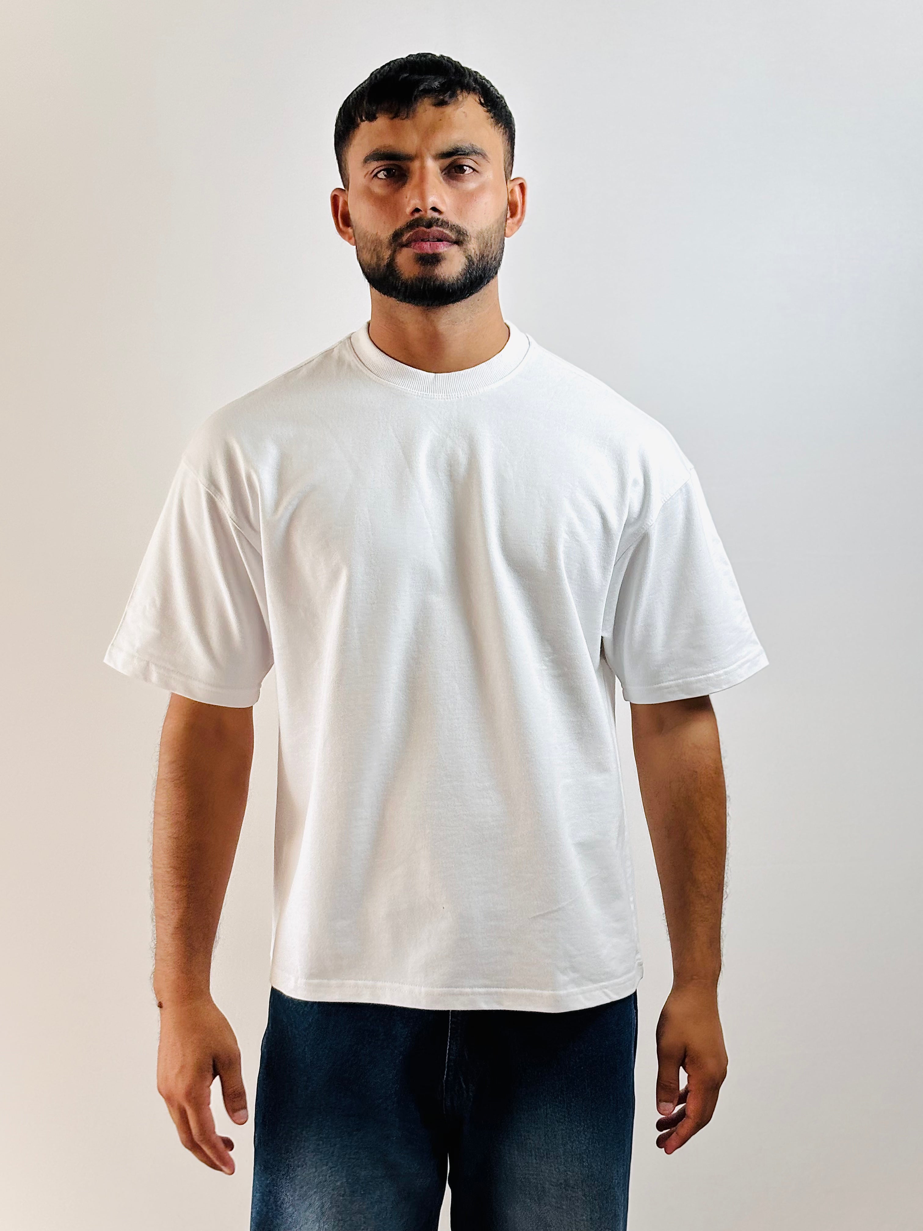 Classic White Oversized Tee