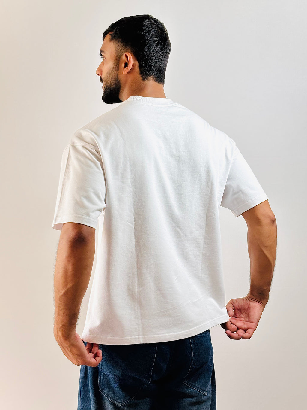 Classic White Oversized Tee