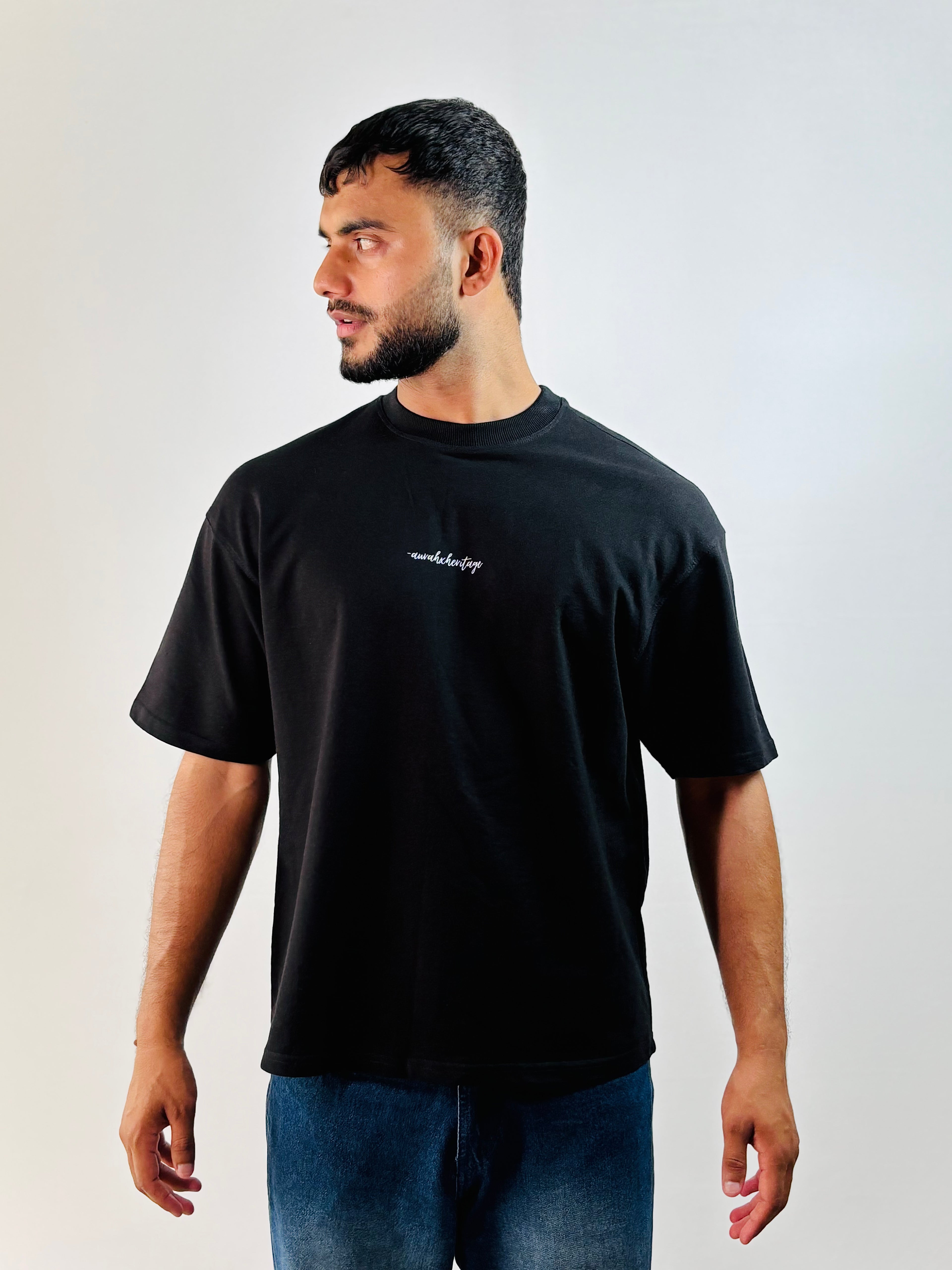 Essential Black Oversized Tee