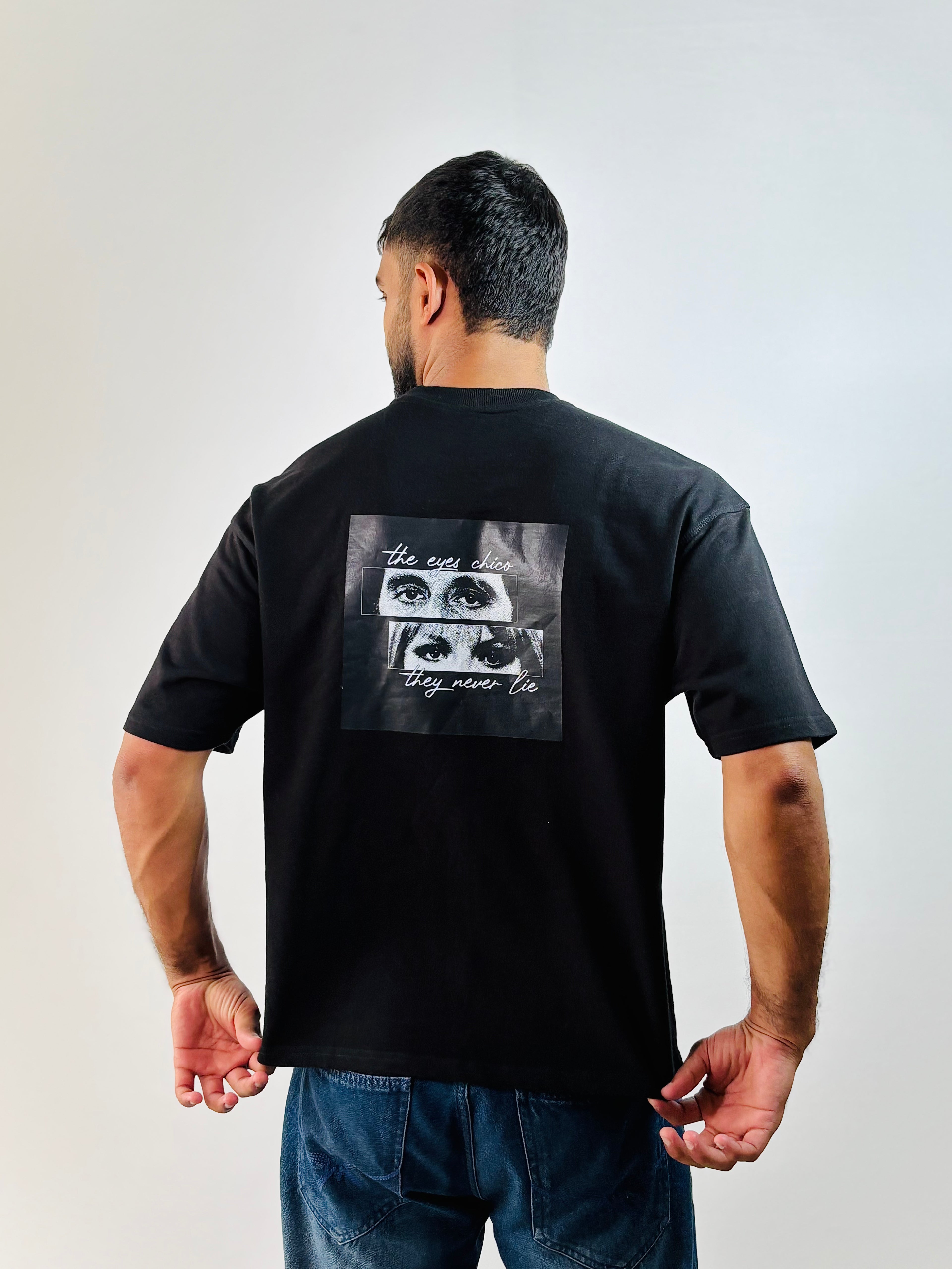 Essential Black Oversized Tee