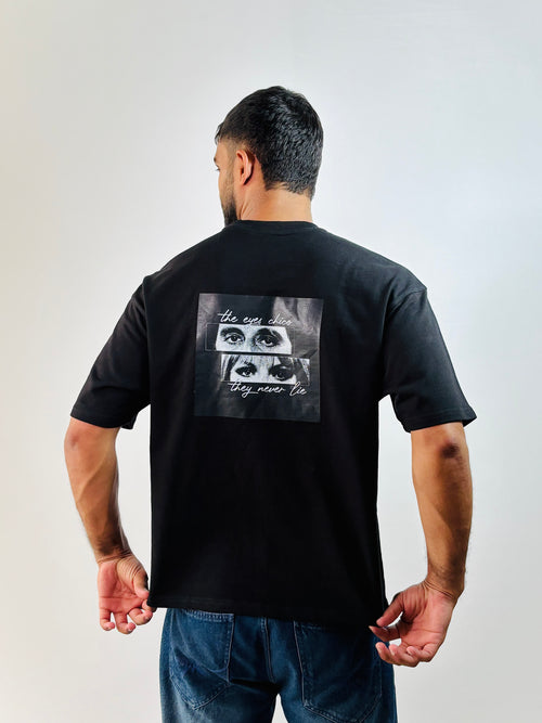 Essential Black Oversized Tee
