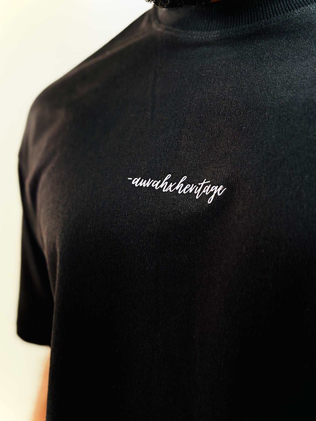 Essential Black Oversized Tee