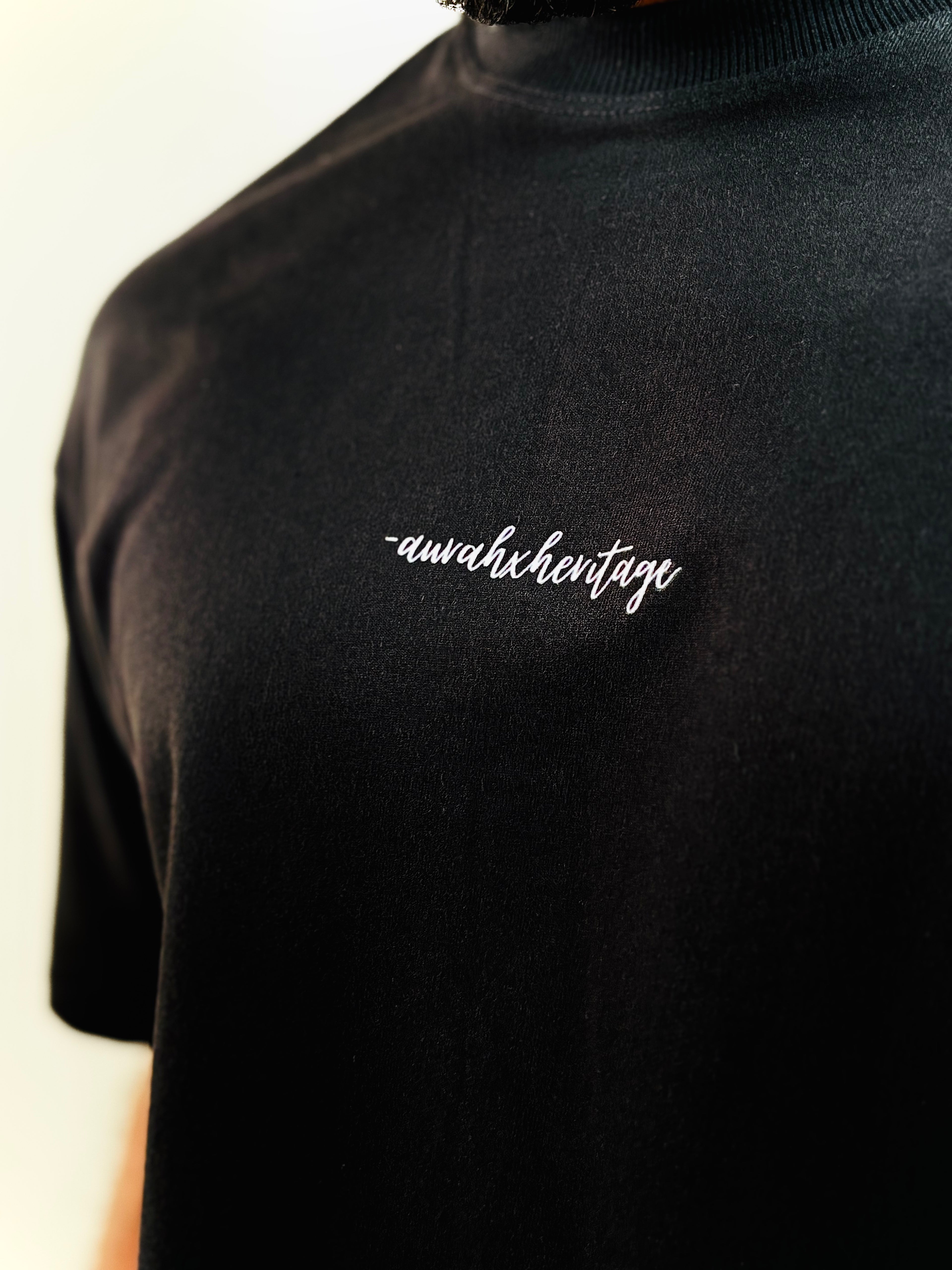 Essential Black Oversized Tee