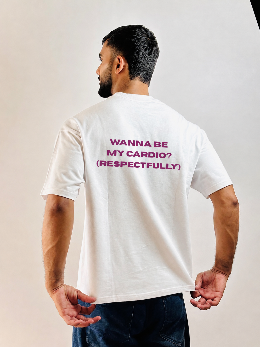 Wanna Be My Cardio? Oversized T-Shirt | Aurah x Heritage